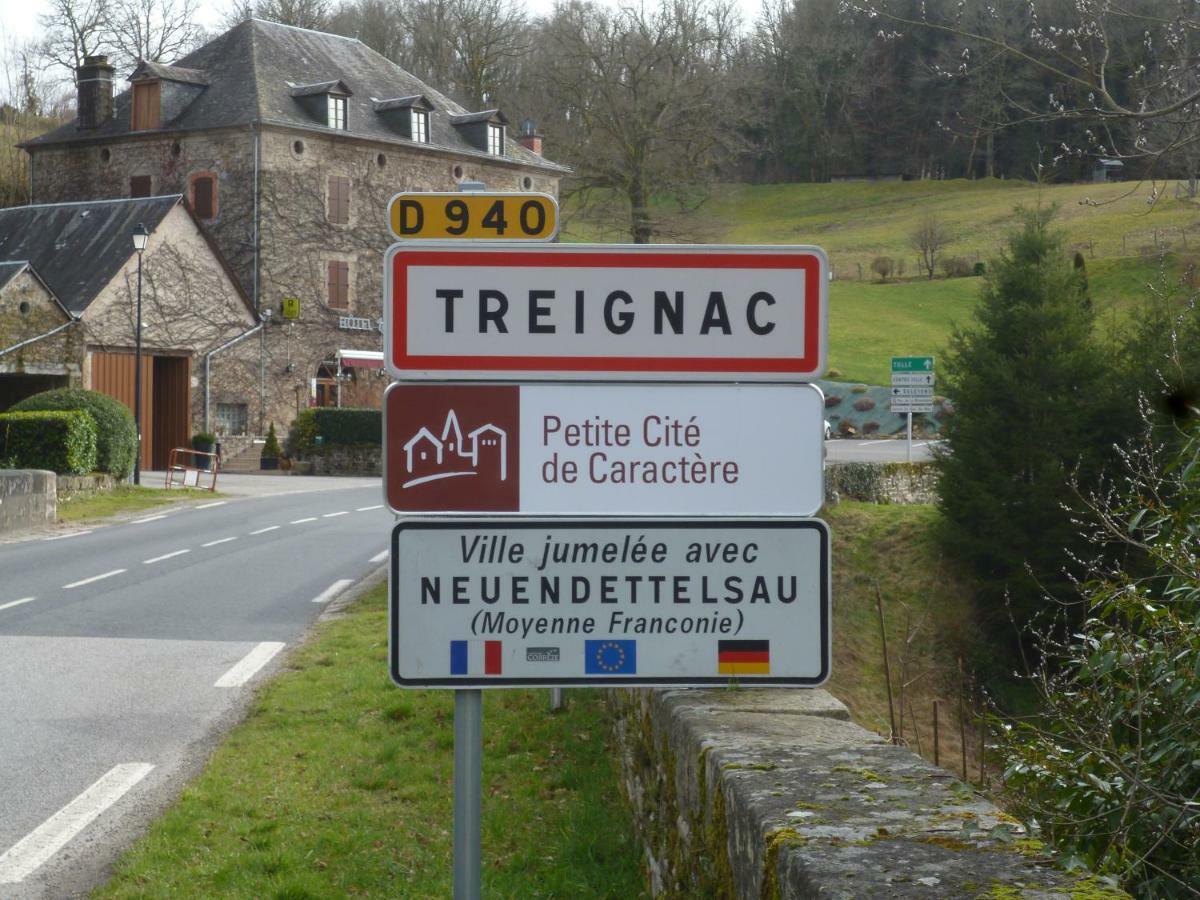 L'Ancienne Maison Bed and Breakfast Treignac Eksteriør billede